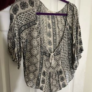 Abercrombie and Fitch Patterned Top/Tunic